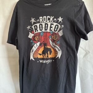 Wrangler Black Graphic Tee